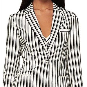 BCBGMAXAZRIA Striped Blazer NWT Size L